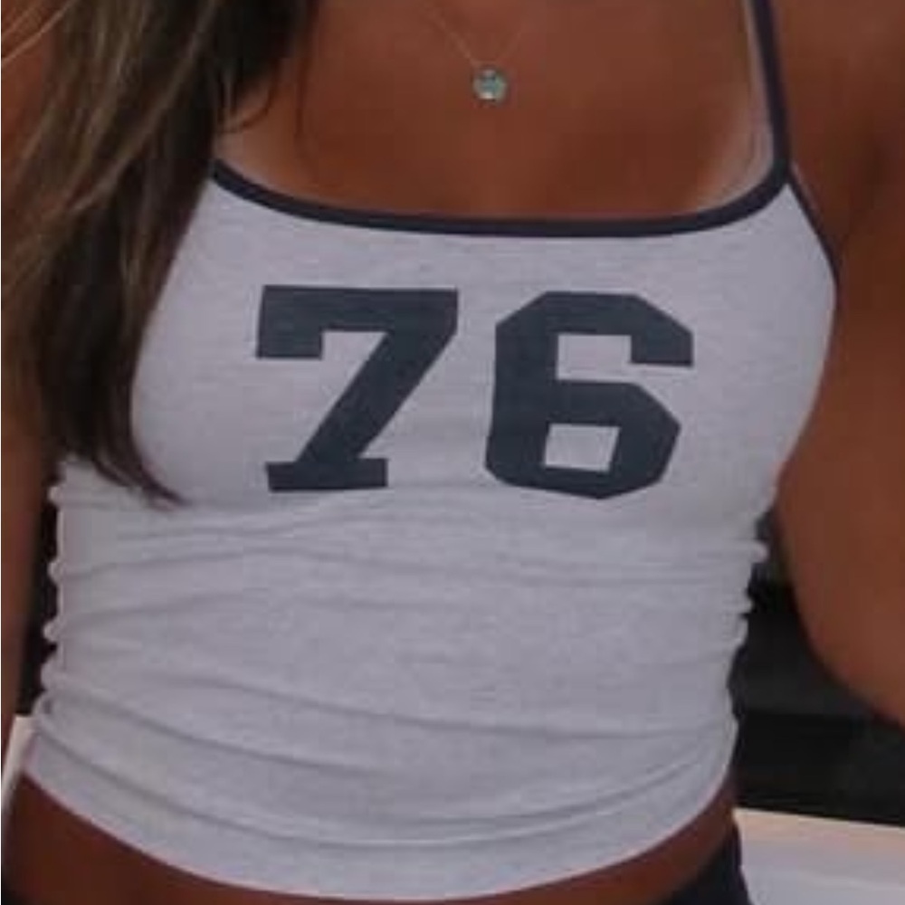 EDIKTED Women's Gray Tank Top